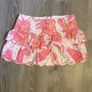 Lilly Pulitzer | Scalloped Mini Skirt